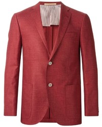 Мужской красный пиджак от Corneliani