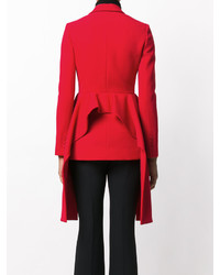 Женский красный пиджак от Givenchy