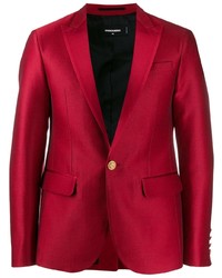 Мужской красный пиджак от DSQUARED2