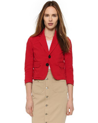 Женский красный пиджак от Dsquared2
