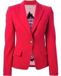 Женский красный пиджак от Emilio Pucci