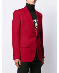 Мужской красный пиджак от Givenchy