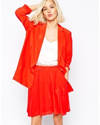Женский красный пиджак от Gestuz