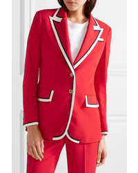 Женский красный пиджак от Gucci