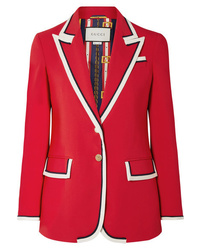 Женский красный пиджак от Gucci