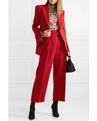 Женский красный пиджак от Petar Petrov