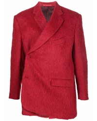 Мужской красный пиджак от Martine Rose