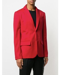 Мужской красный пиджак от Styland