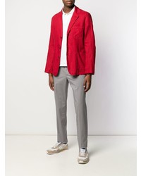 Мужской красный пиджак от Aspesi