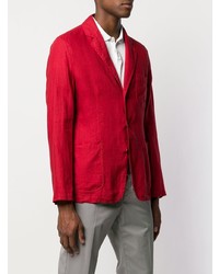 Мужской красный пиджак от Aspesi