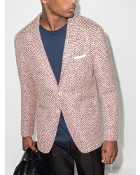 Мужской красный пиджак от Kiton