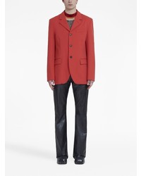 Мужской красный пиджак от Marni