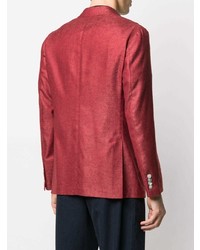 Мужской красный пиджак от Barba