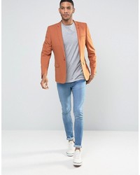 Мужской красный пиджак от Asos