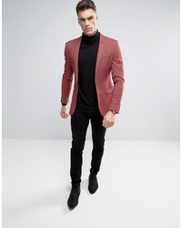 Мужской красный пиджак от Asos