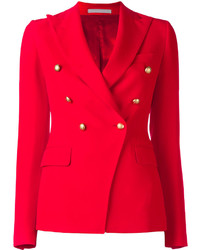 Женский красный пиджак от Tagliatore
