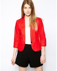 Женский красный пиджак от Yumi