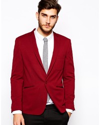 Мужской красный пиджак