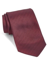 Красный плетеный галстук