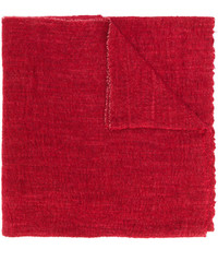 Мужской красный плетеный шарф от Faliero Sarti