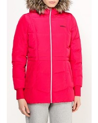 Женский красный пуховик от adidas Neo