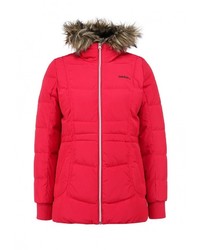 Женский красный пуховик от adidas Neo