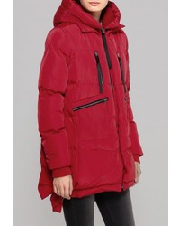 Женский красный пуховик от Befree