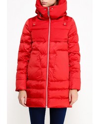 Женский красный пуховик от Clasna