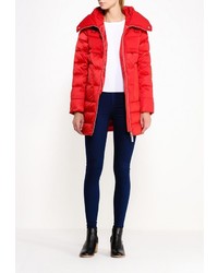 Женский красный пуховик от Clasna