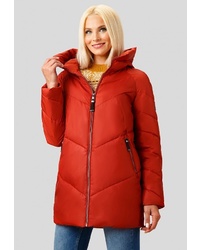 Женский красный пуховик от FiNN FLARE