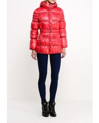 Женский красный пуховик от Grishko