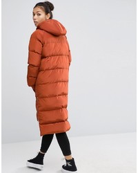 Женский красный пуховик от Asos