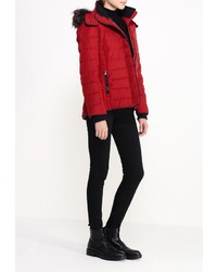 Женский красный пуховик от Tom Tailor