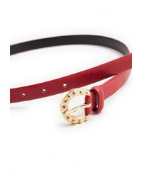 Женский красный ремень от Mango