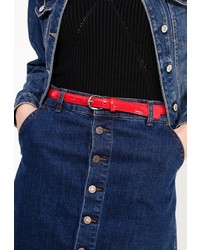 Женский красный ремень от Piazza Italia