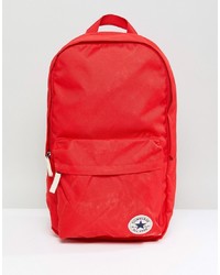 Мужской красный рюкзак из плотной ткани от Converse