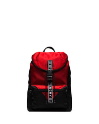 Мужской красный рюкзак из плотной ткани от Givenchy