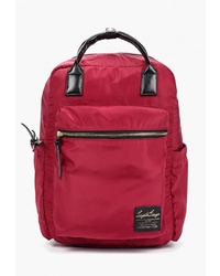 Женский красный рюкзак из плотной ткани от Legato Largo