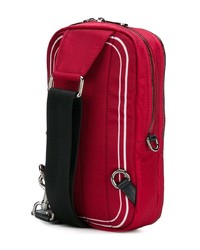 Мужской красный рюкзак с принтом от Dolce & Gabbana