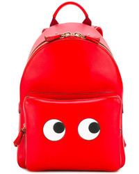 Женский красный рюкзак от Anya Hindmarch