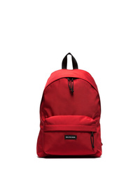 Мужской красный рюкзак от Balenciaga