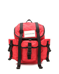 Женский красный рюкзак от Calvin Klein Jeans