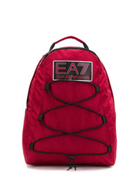 Мужской красный рюкзак от Ea7 Emporio Armani