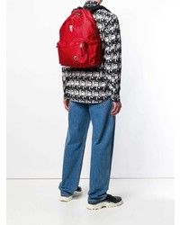 Мужской красный рюкзак от Undercover