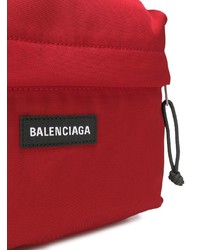 Мужской красный рюкзак от Balenciaga