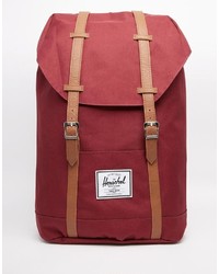 Мужской красный рюкзак от Herschel