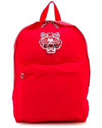 Мужской красный рюкзак от Kenzo
