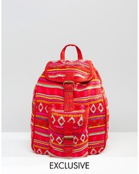Женский красный рюкзак от Reclaimed Vintage