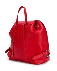 Женский красный рюкзак от Versace Jeans