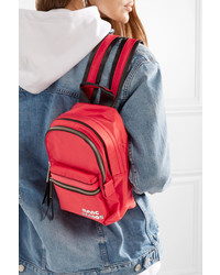 Женский красный рюкзак от Marc Jacobs